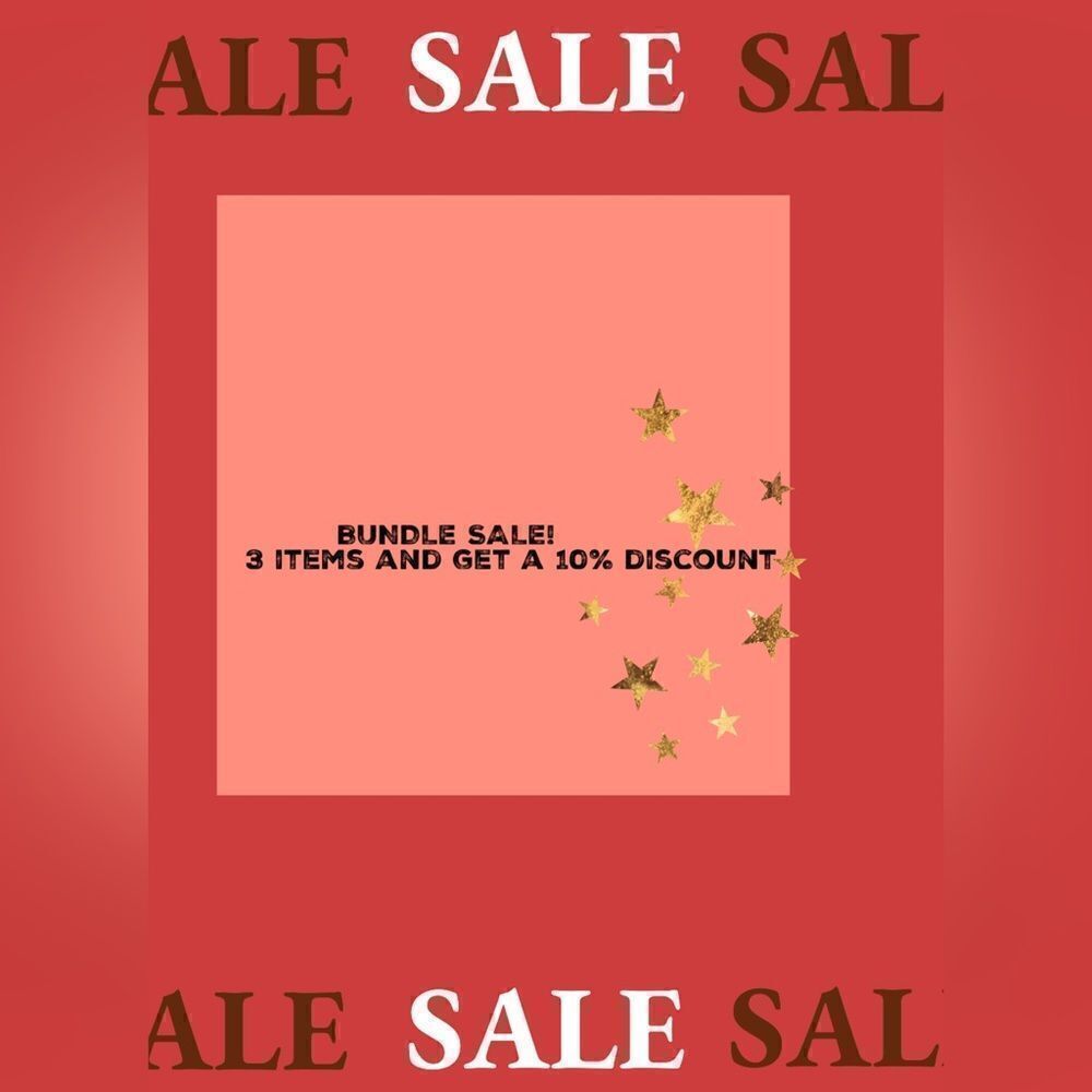 Bundle three items or more and get 10% off for a limited time.